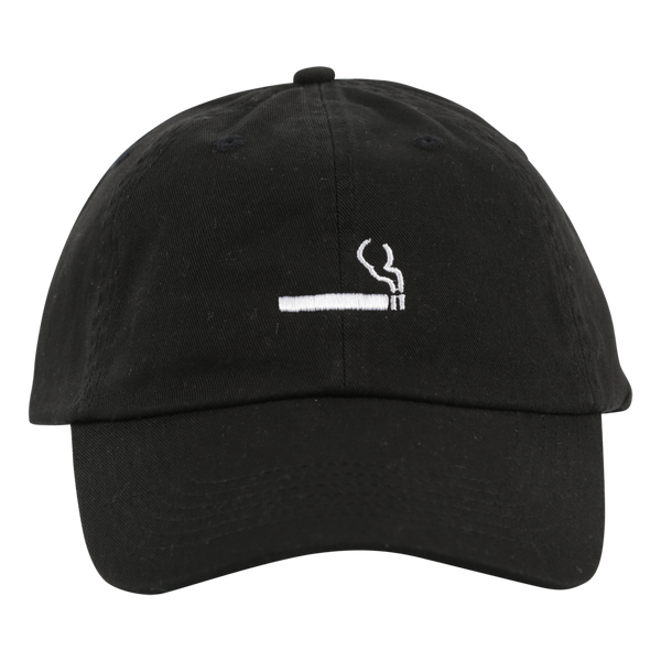 Cigarette Logo Hat Black