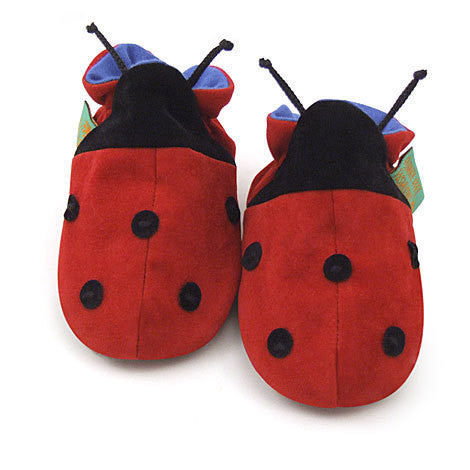 Soft Baby Shoes - Ladybug – Ditto Steps