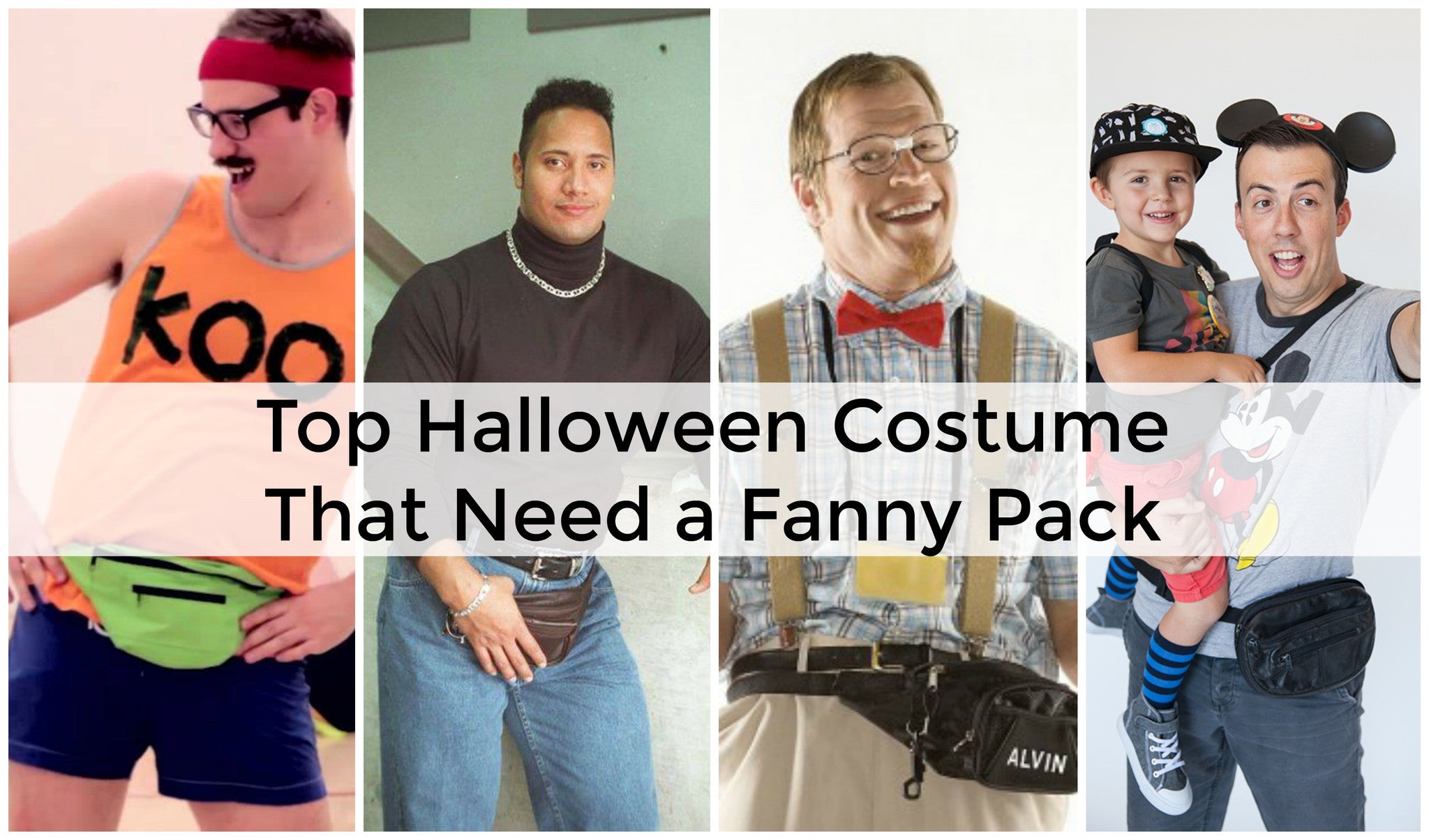 Hane Byen Eksperiment Top 18 Fanny Pack Halloween Costume Ideas!