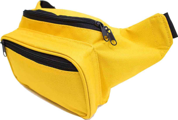 yellow fanny pack