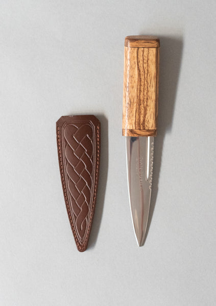 wooden sgian dubh