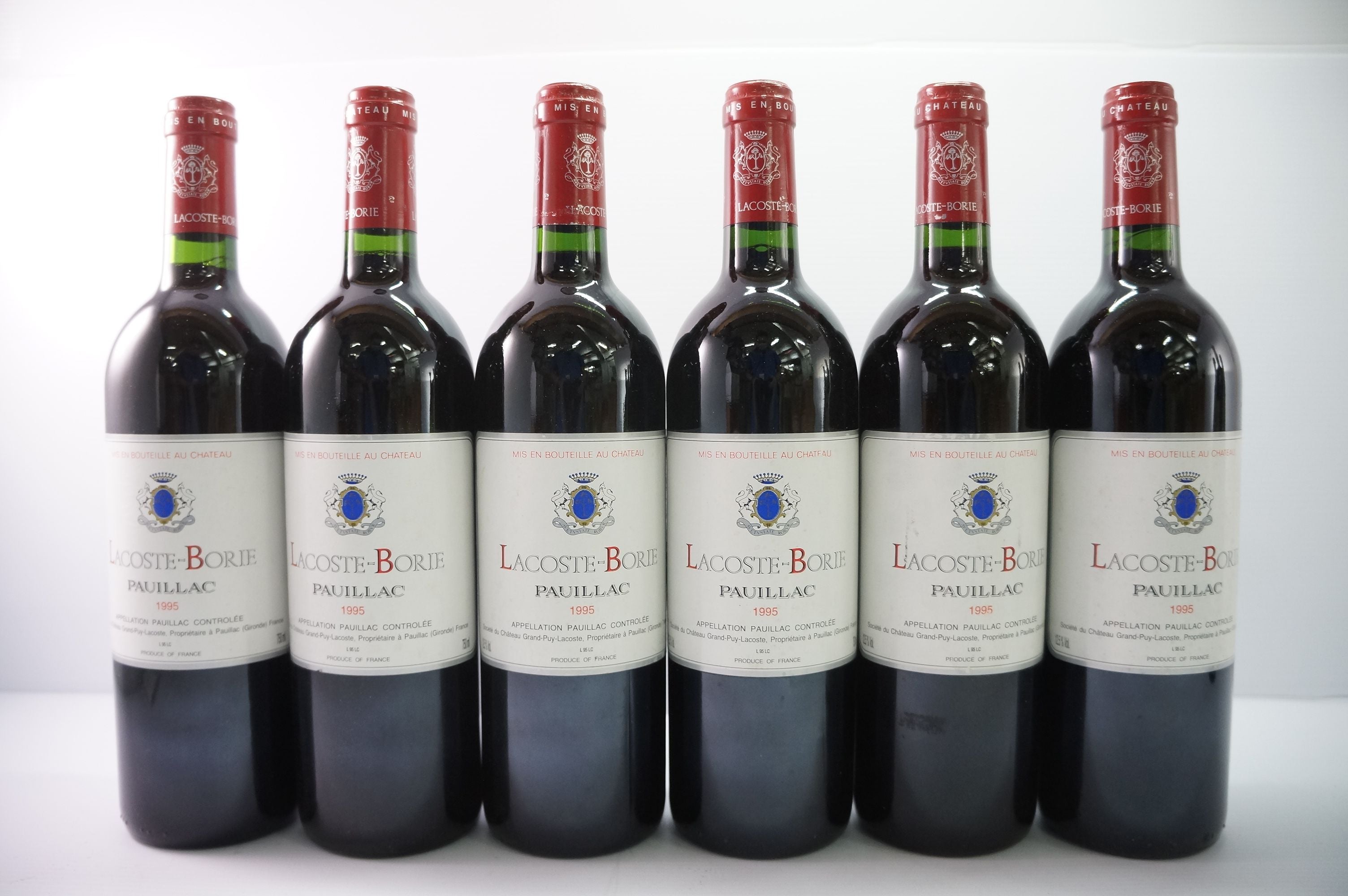 Chateau Grand Lacoste Lacoste Borie 1995 Ginsberg+Chan Wine Merchants