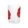 Coffee Mug - Hibiscus/Impatiens - Falling Leaf Card Co.