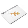 Journal - Oak Leaf Spiral Notebook - Ruled Line - Falling Leaf Card Co.