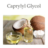 Caprylyl Glycol is a very unique ingredient. Derived from coconut oil. It offers moisturizing & anti-microbial benefits.