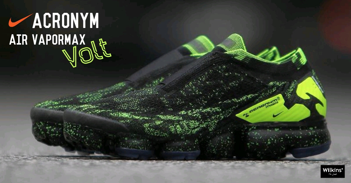 งานคอลแลบ ACRONYM X NIKE AIR VAPORMAX MOC 2 “VOLT”