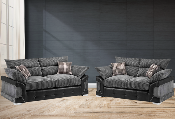 3 seater and 2 seater sofa set