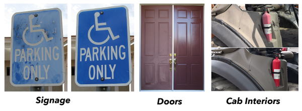 Restore Signs, Entry/Garage Doors, Cab Interiors