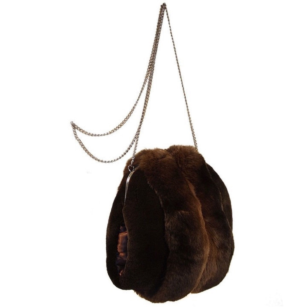 mink fur handbags