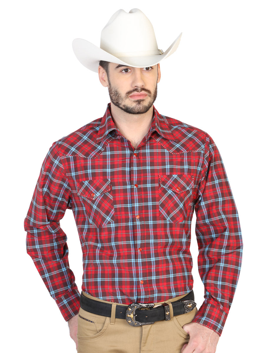 Camisa Vaquera Manga Estampada - Western Shirt – Don Max