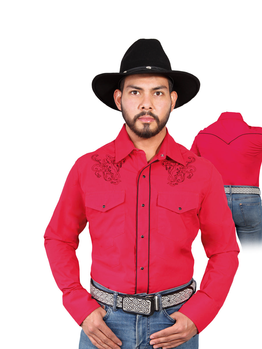 Camisa Vaquera Larga Western Shirt – Don Max