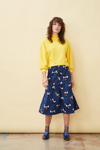 Yellow Mary Quant Knit Jumper