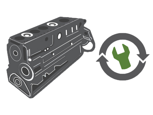 Remanufactured shortblock / Rumpfmotor (Shortblock) instandgesetzt