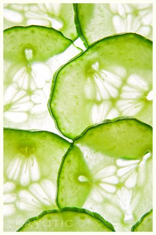 cucumber editorial macro moroccan natural