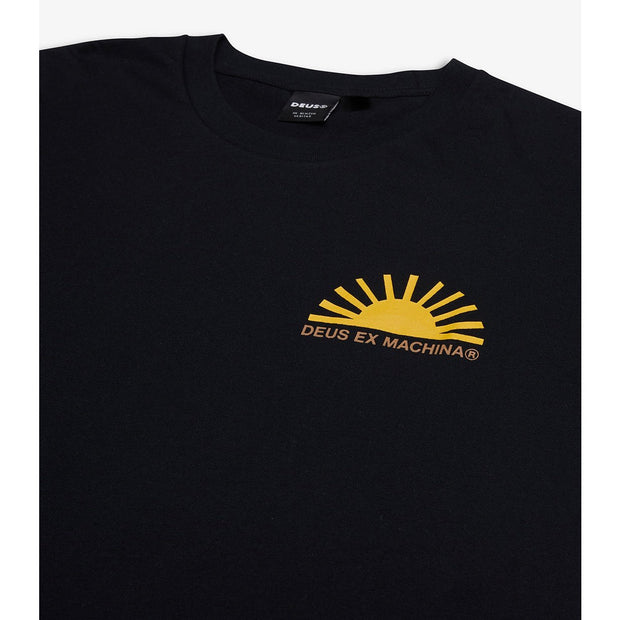 Sunflare Tee - Mens Short Sleeve T-Shirt - Black - firstmasonicdistrict