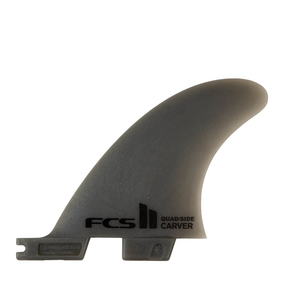 FCS II Carver Neo Glass Side Byte Fins - Small - Smoke - firstmasonicdistrict