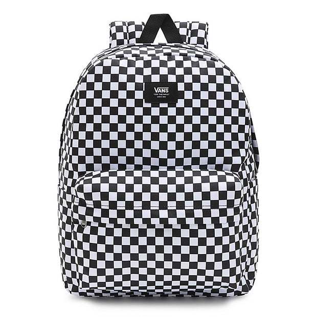Old Skool Check Backpack - One Size - Black/White - firstmasonicdistrict