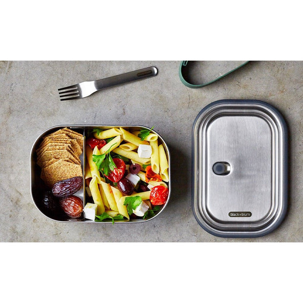 Stainless Steel Lunch Box - Large (1L (34 fl oz) - Orange - firstmasonicdistrict