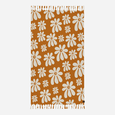 Iggy Beach Towel - One Size - Burnt Orange - firstmasonicdistrict