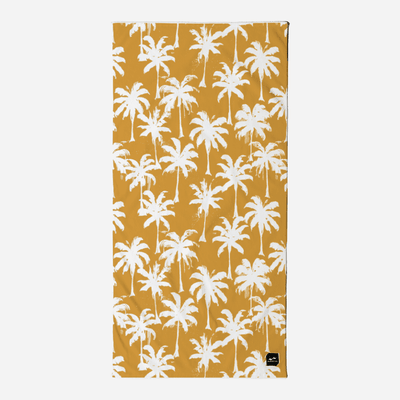 Luca Beach Towel - One Size - Mustard - firstmasonicdistrict