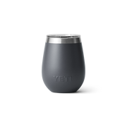 Rambler 10 oz (296 ml) Wine Tumbler - Charcoal - firstmasonicdistrict