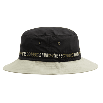 Wedge Bucket Hat - Mens Hat - One Size - Black/White - firstmasonicdistrict