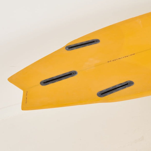 RJ Midlength Twin Fin - Saffron - firstmasonicdistrict