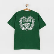 Academy Crest SS T-Shirt - Mens Short Sleeve Tee - Eden Green - firstmasonicdistrict