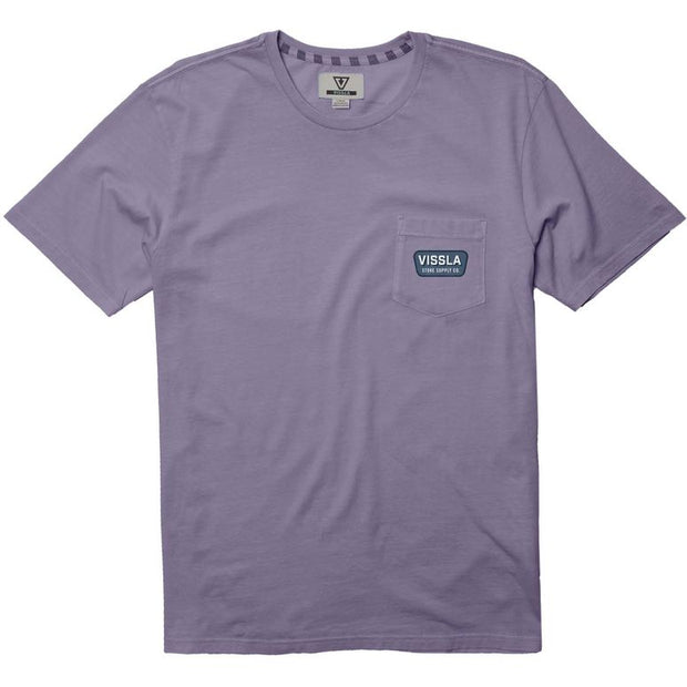 Supply Co. SS PKT Tee - Dusty Lilca - firstmasonicdistrict