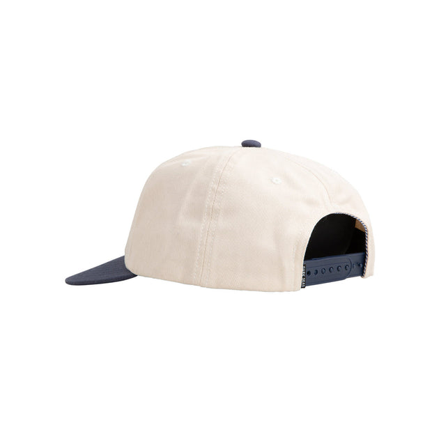 Slanted Hat - Mens Hat - One Size - White/Navy - firstmasonicdistrict