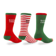Fishmas 2 Holiday 3 pack of assorted socks - firstmasonicdistrict