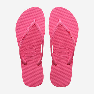 Havaianas Slim - Womens/Girls Flip Flops - Ciber Pink - firstmasonicdistrict