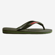 Hav. Brasil Logo | Green | Flip Flops - firstmasonicdistrict