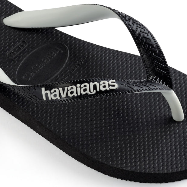 Top Mix Flip Flops - Black Black