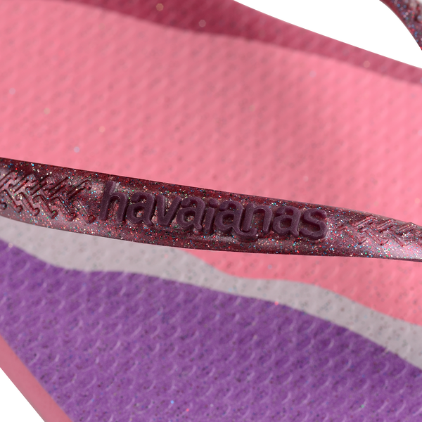 Havaianas Slim Palette Glow - Womens Flip Flops - Velvet Rose - firstmasonicdistrict