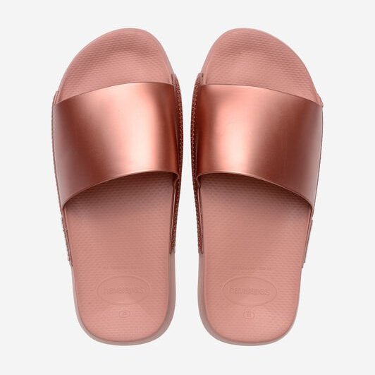 Hav. Slide Classic Metallic | Crocus Rosa | Flip Flops - firstmasonicdistrict