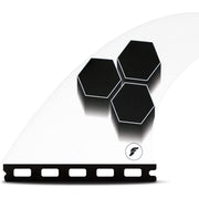 AM2 Hexcore | Black/White | Thruster Fin Set | Board Fins - firstmasonicdistrict
