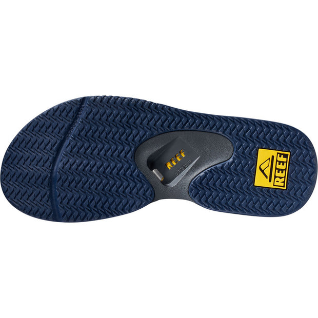 Mens Fanning Flip Flops / Grey/Ocean Sunset - firstmasonicdistrict