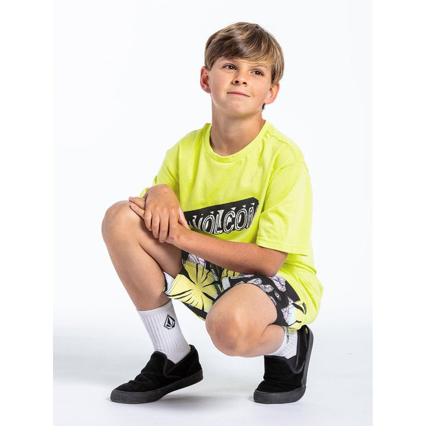 Lexip S/S T-Shirt | Limeade | Boys - firstmasonicdistrict