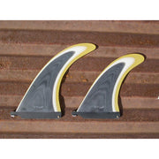 Tyler Warren Raked 9.25 - Longboard Fin - Black/White/Gold - firstmasonicdistrict