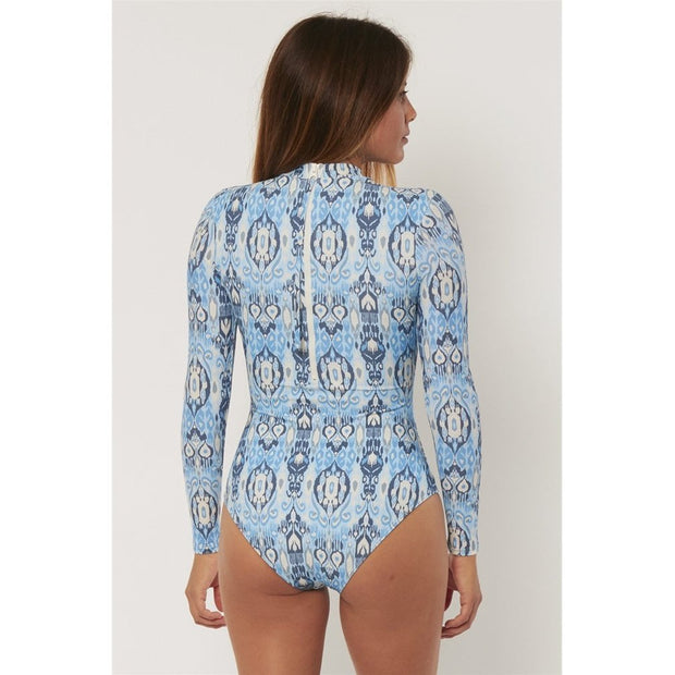 Ikat Nora One Piece | Ocean | Women - firstmasonicdistrict