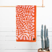 Hapa Oversized Beach Towel - One Size - Red - firstmasonicdistrict
