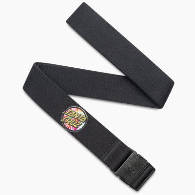 Santa Cruz Slim Belt / Black/Tie Dye - firstmasonicdistrict