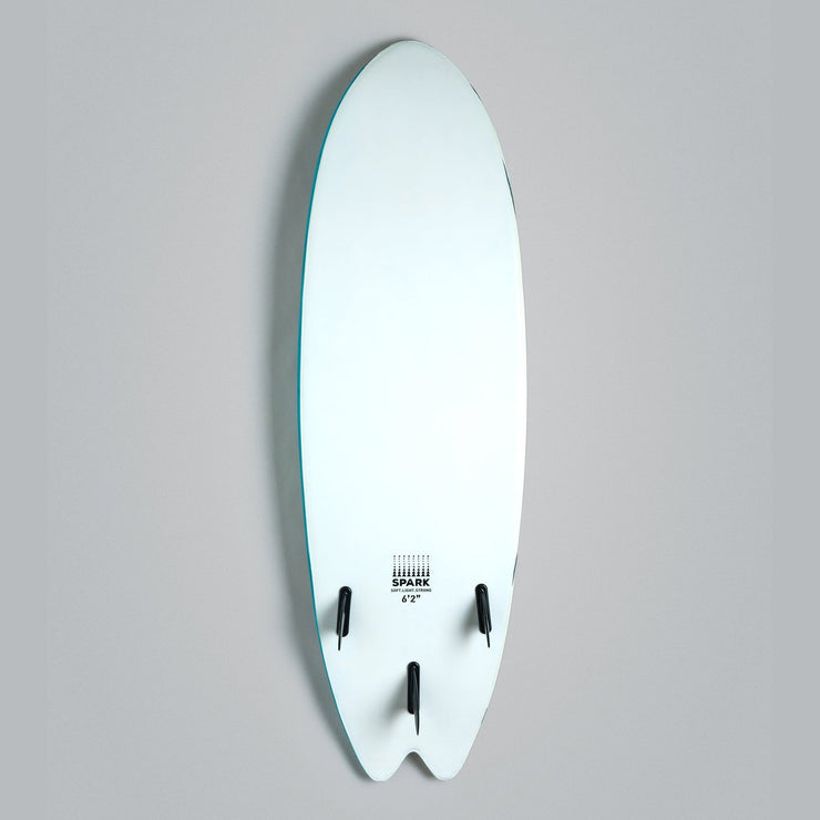Spark Softboard Surfboard - Fish - 5'7 or 6'2 - firstmasonicdistrict