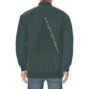 Surf Shop, Surf Clothing, Globe, UE Bomber Jacket, Jackets, Bottle Green