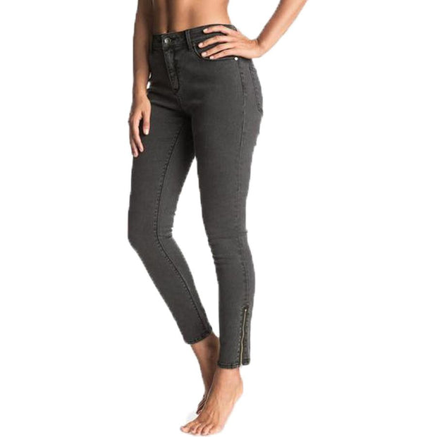 Surf Shop, Surf Clothing, Roxy, Night Spirit Super Skinny High Waisted Jeans, Pants, Washed Black