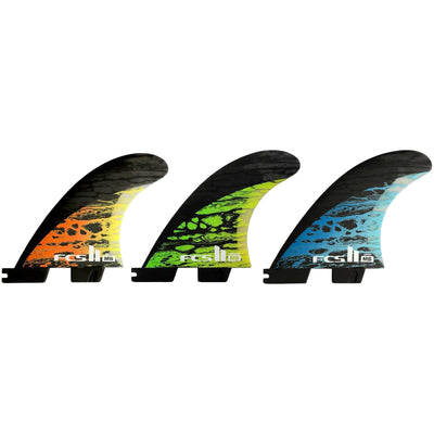 Surf Shop, Surf Hardware, FCS, MD PC Carbon Tri Fins, All Sizes, Fins