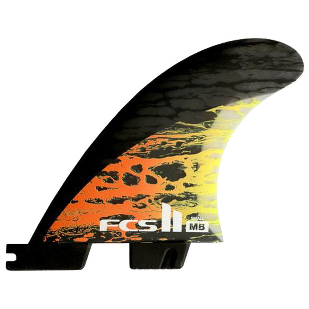 Surf Shop, Surf Hardware, FCS, MD PC Carbon Tri Fins, Small, Fins, Orange