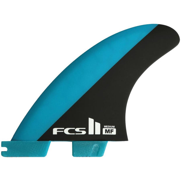 Surf Shop, Surf Hardware, FCS, MF PC Thruster, Fins, Medium, Blue/Black