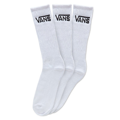 Classic Crew Socks (3 Pack) - Mens Socks - One Size - White - firstmasonicdistrict